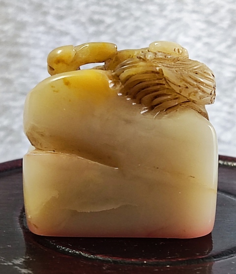 古玩雜項壽山石印章拍賣,當前價格1688元