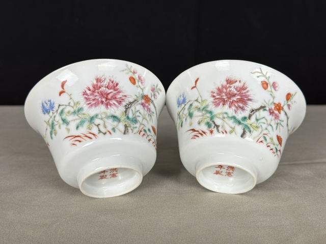 中国古玩　洪憲年製　花瓶　粉彩　時代物　中国美術　1916年　f444 中国古玩 洪憲年製 花瓶 粉彩 時代物 中国美術 1916年 f444 洪宪