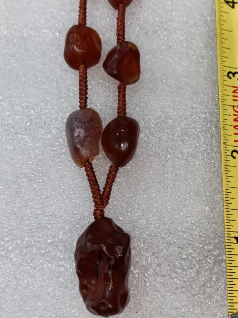古玩雜項瑪瑙項鏈拍賣,當前價格298元