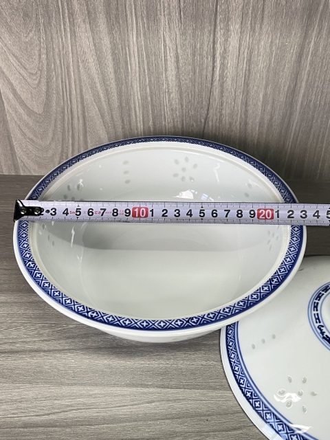 古玩陶瓷青花錦地玲瓏瓷蓋鍋拍賣，當前價格1元