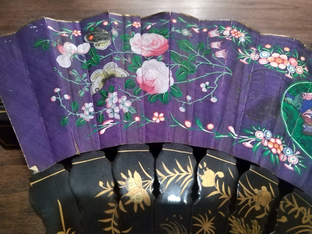 古玩雜項***繪折扇拍賣，當前價格3500元