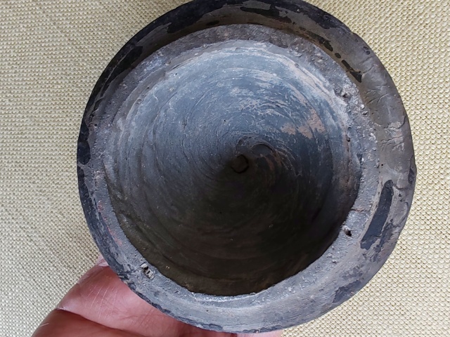 古玩陶瓷精品黑色陶罐拍賣,當前價格580元