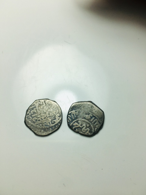 古玩錢幣絲綢之路銀幣一對拍賣,當前價格199元