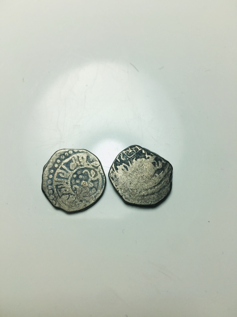 古玩錢幣絲綢之路銀幣一對拍賣,當前價格199元