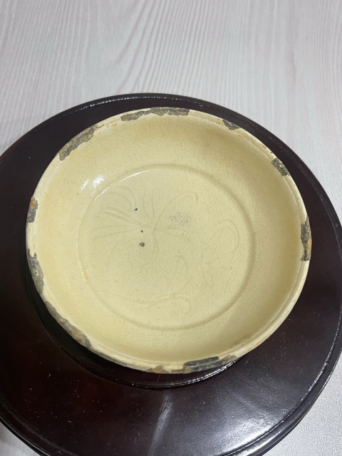 古玩陶瓷南定刻劃花小水洗拍賣，當(dāng)前價格3288元