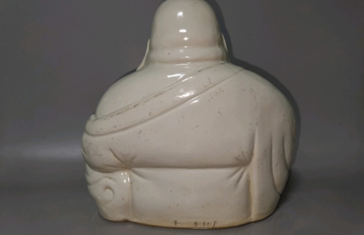 古玩陶瓷彌勒佛拍賣，當前價格3500元