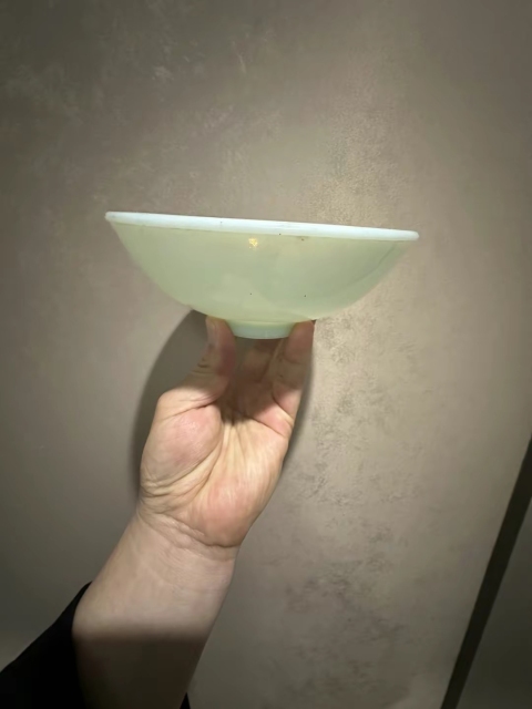 古玩陶瓷料器碗拍賣,當前價格5555元