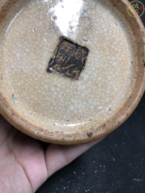 古玩陶瓷【已鑒真】哥釉五彩刀馬人物故事將軍罐拍賣，當前價格2800元