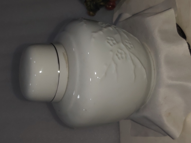 古玩陶瓷白釉梅花紋蓋罐拍賣,當(dāng)前價格0元