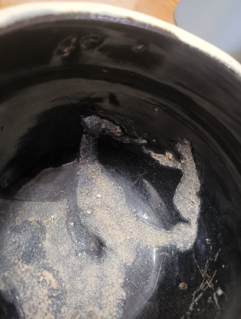 古玩陶瓷元末明初磁州窯白地黑花罐拍賣，當前價格1300元