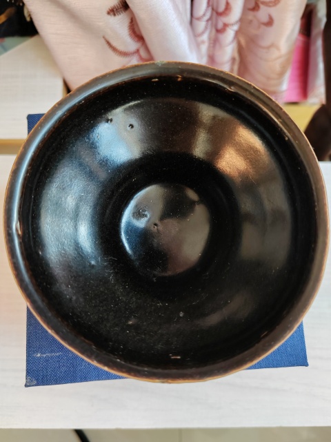 古玩陶瓷宋代建盞福清窯黑釉束口盞拍賣,當前價格26666元