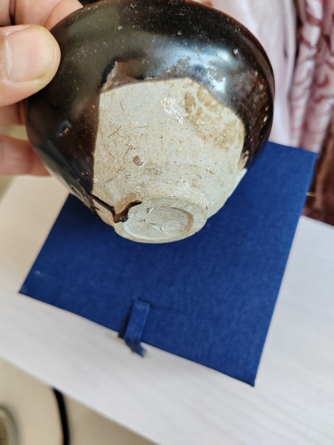 古玩陶瓷宋代建盞福清窯黑釉束口盞拍賣,當前價格26666元