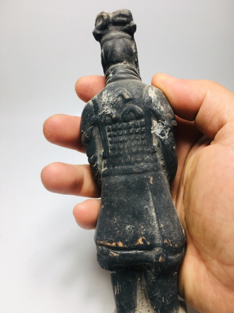 古玩陶瓷人物兵馬陶俑拍賣,當前價格0元