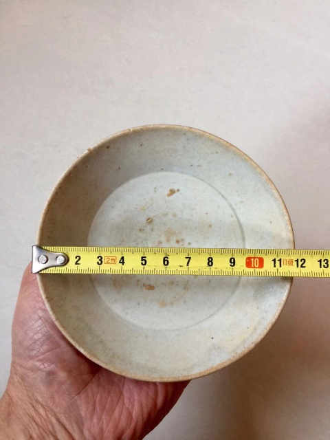 古玩陶瓷青白釉折腰盤拍賣,當前價格1200元