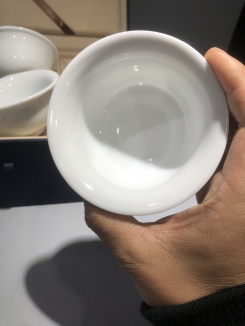 古玩陶瓷(精品主人杯)創匯-甜白釉-大號主人杯一組拍賣,當前價格298元