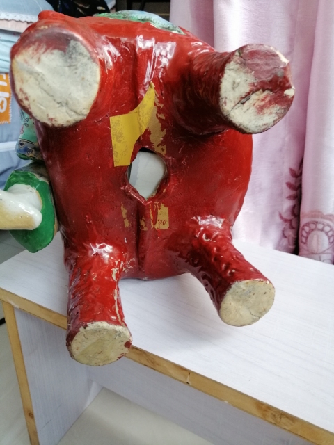 古玩陶瓷彌勒佛塑像拍賣,當前價格28666元