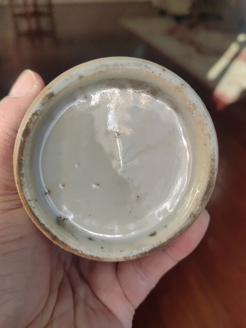 古玩陶瓷山水紋青花筆筒拍賣，當前價格3200元