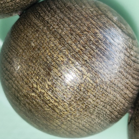 古玩雜項老料金絲楠木,陰沉木手串拍賣,當前價格1300元