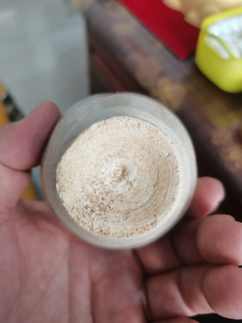 古玩陶瓷影青花口高足杯春節放肉趕緊點兒啊。拍賣，當前價格1111元