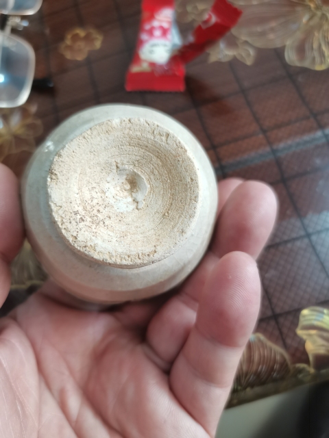 古玩陶瓷影青花口高足杯春節放肉趕緊點兒啊。拍賣，當前價格1111元