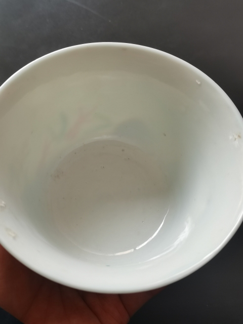 古玩陶瓷粉彩花卉紋三才蓋碗拍賣，當前價格10000元