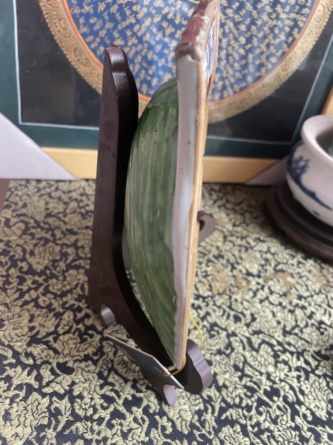 古玩陶瓷青花粉彩盤拍賣，當前價格6000元