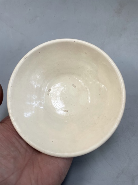 古玩陶瓷晚唐五代白耀州盞拍賣,當前價格9966元