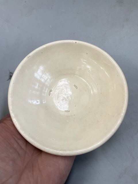 古玩陶瓷晚唐五代白耀州盞拍賣,當前價格9966元