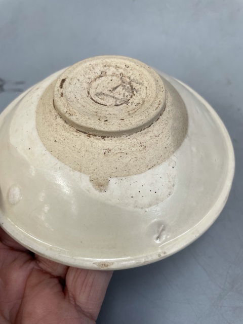 古玩陶瓷晚唐五代白耀州盞拍賣,當前價格9966元
