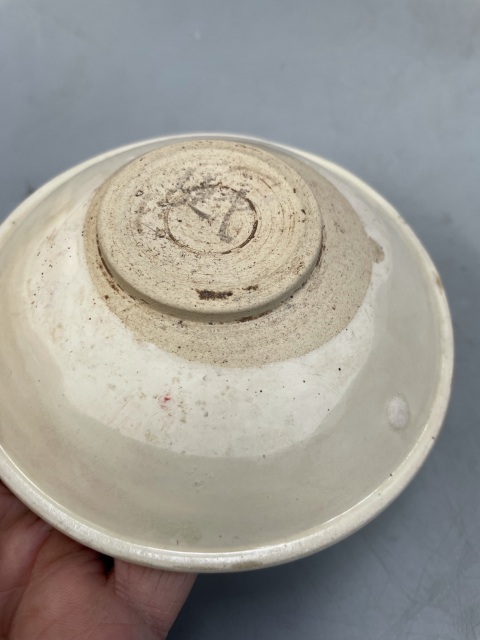 古玩陶瓷晚唐五代白耀州盞拍賣,當前價格9966元