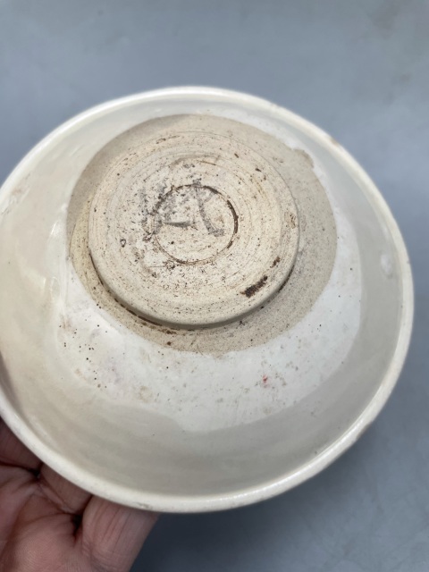 古玩陶瓷晚唐五代白耀州盞拍賣,當前價格9966元
