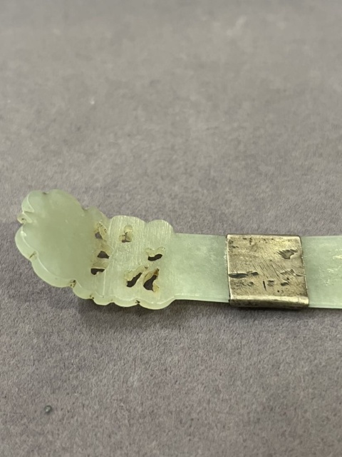 古玩玉器青玉發簪拍賣，當前價格1270元