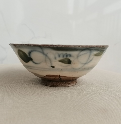 古玩陶瓷磁州窯青花碗拍賣,當前價格0元