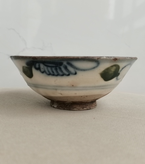 古玩陶瓷磁州窯青花碗拍賣,當前價格0元