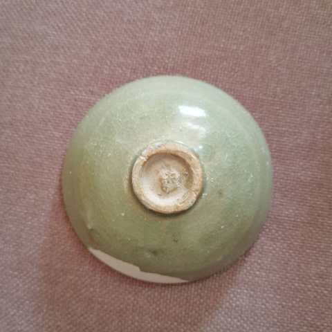 古玩陶瓷宋元龍泉窯盞拍賣，當前價格0元