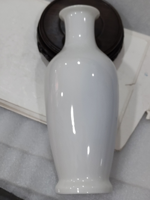 古玩陶瓷白釉瓶拍賣,當前價格680元