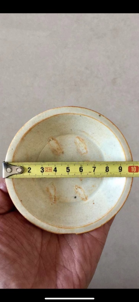 古玩陶瓷白瓷折沿洗拍賣,當前價格1200元