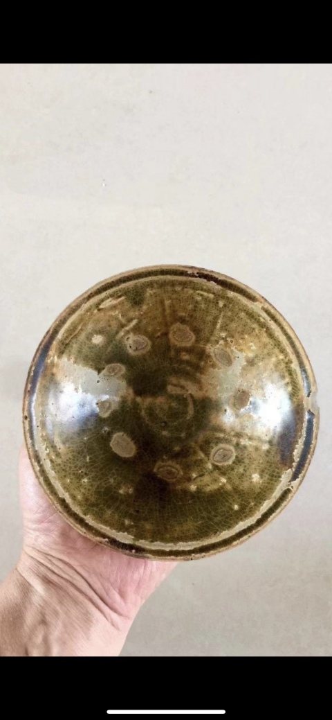 古玩陶瓷青釉茶碗拍賣,當前價格788元