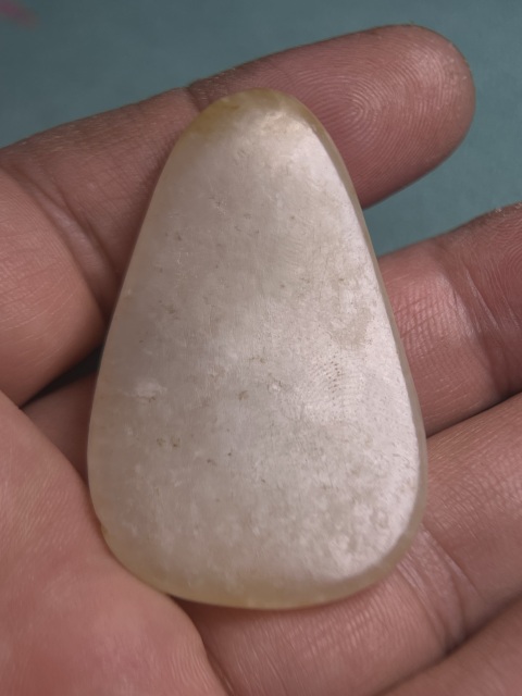 古玩玉器籽料留皮雕下山虎牌子拍賣,當前價格4800元
