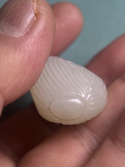 古玩玉器籽料巧雕甲殼蟲玉米拍賣,當前價格10800元