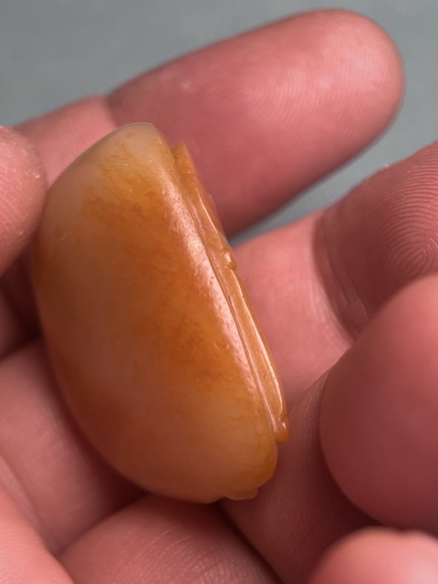 古玩玉器獨籽雕關公墜拍賣,當前價格22200元