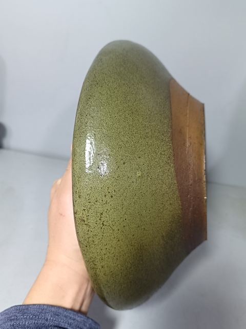 古玩陶瓷清·茶葉末釉罐真品鑒賞圖