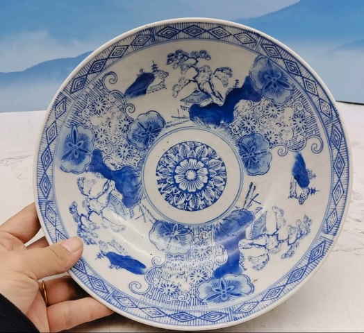 古玩陶瓷青花碗拍賣，當前價格260元