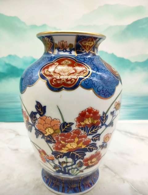 古玩陶瓷青花加彩描金罐拍賣，當前價格298元
