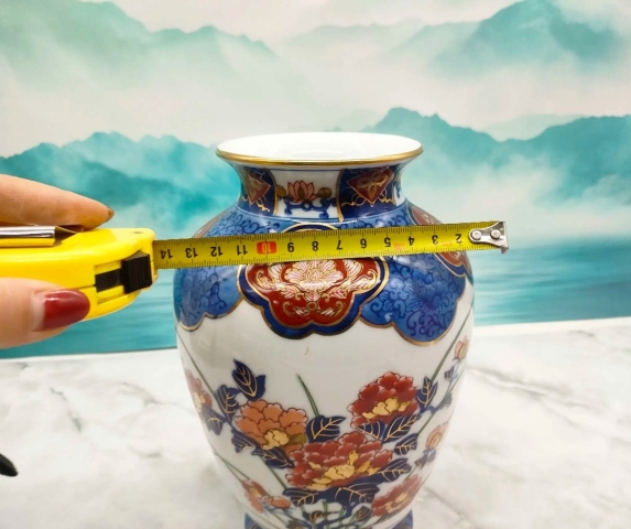 古玩陶瓷青花加彩描金罐拍賣，當前價格298元