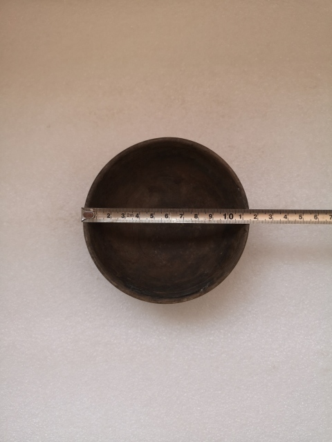 古玩陶瓷元末明初灰陶碗拍賣，當前價格450元