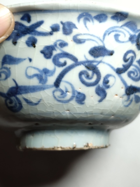 古玩陶瓷青花碗標本拍賣,當前價格1200元