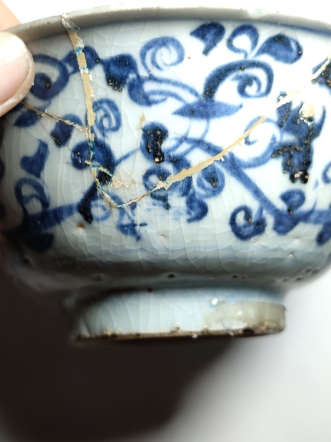 古玩陶瓷青花碗標本拍賣,當前價格1200元