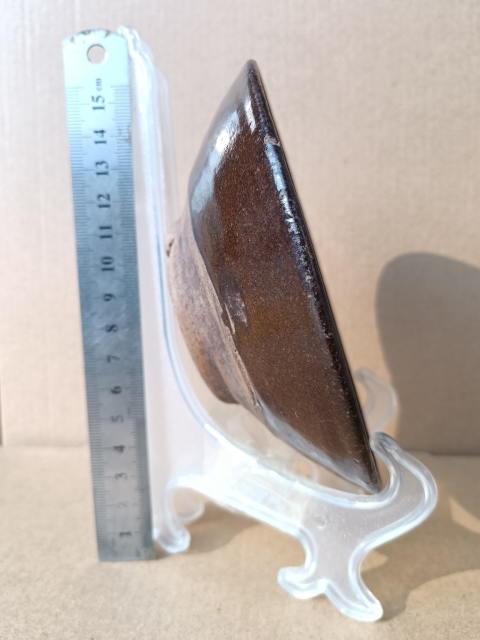 古玩陶瓷??????【元末明初】磁州窯褐釉斗笠碗拍賣，當前價格98元