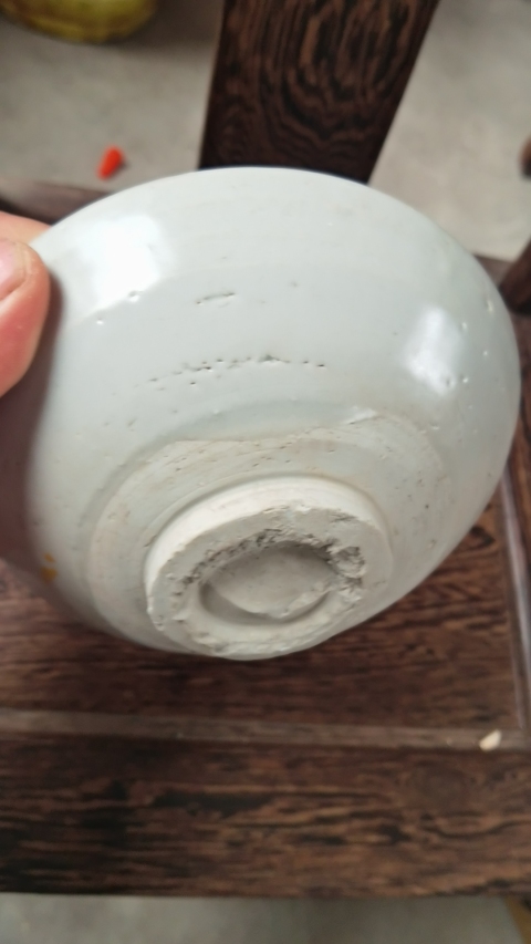 古玩陶瓷卵白釉大碗拍賣，當前價格2999元